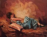 Happy Moments Paintings - A Moment Of Tranquility by Mark Spain